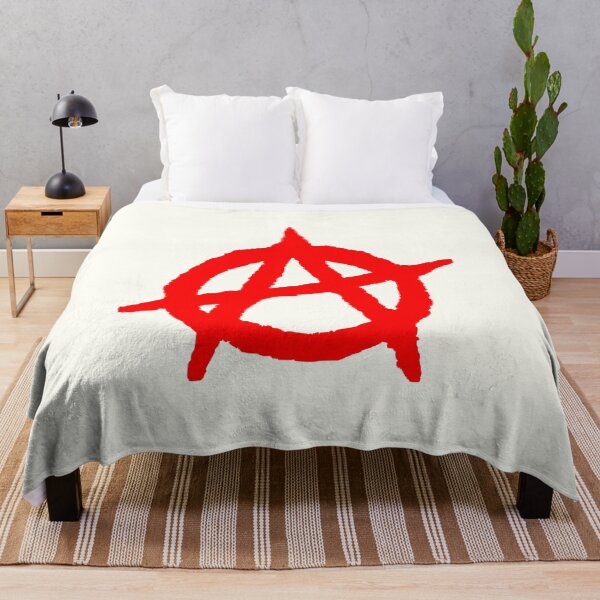 Item preview, Classic Anarchy Symbol Red designed and sold by Jeallan Designs.