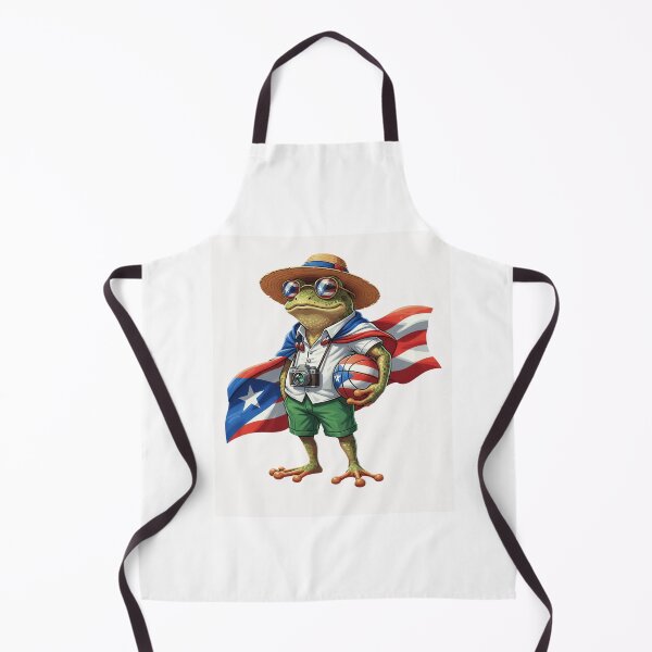 Item preview, Puerto Rico Coqui Frog Basketball Hero - Boricua Pride Art designed and sold by FormalDehyena.
