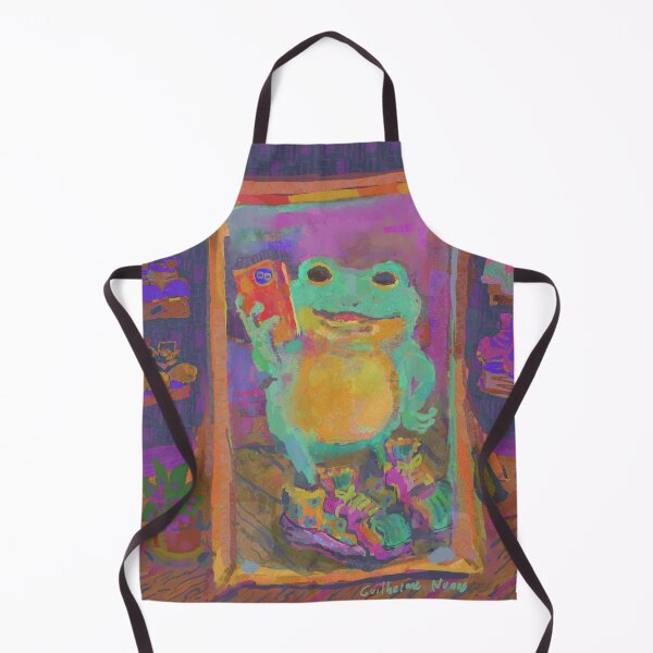 Item preview, Frog goes to the mall and tries on a pair of flashy sneakers that reflect his exuberant personality. designed and sold by guilhernunes.