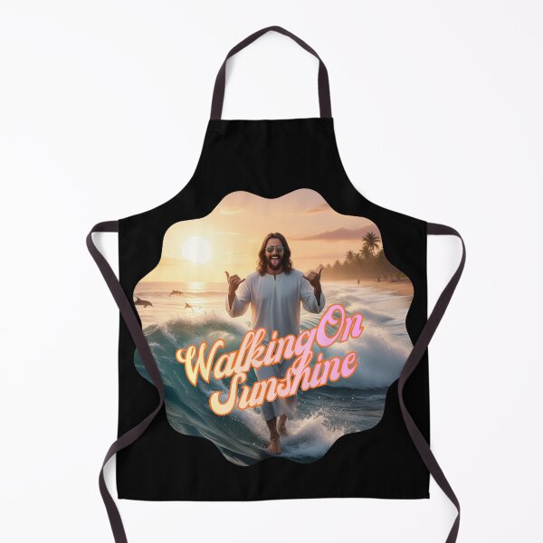 Item preview, WALKING ON SUNSHINE ~ Hang Loose Jesus Medallion designed and sold by TheLastGarden.