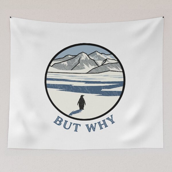 Item preview, But Why Penguin Why  designed and sold by Gkinoki.