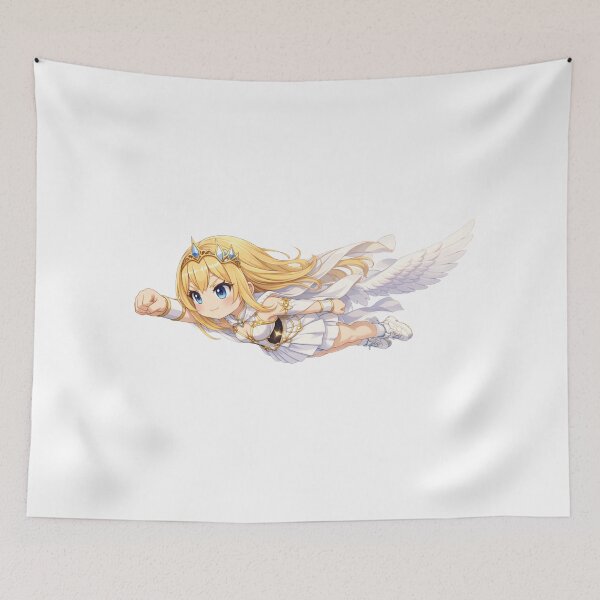 Item preview, Apex Angel Mascot – Celestial Chibi Girl Art designed and sold by ApexAngelCom.