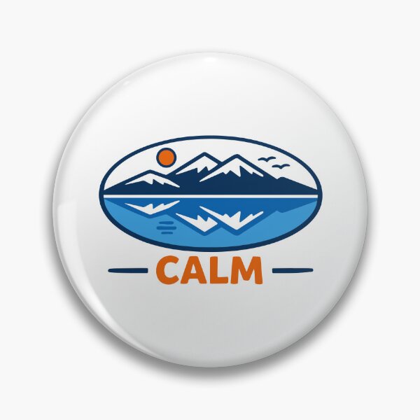 Item preview, Calm Mountain Lake Reflection designed and sold by SnappyPNG.