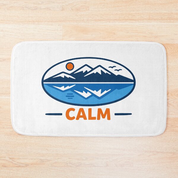 Item preview, Calm Mountain Lake Reflection designed and sold by SnappyPNG.