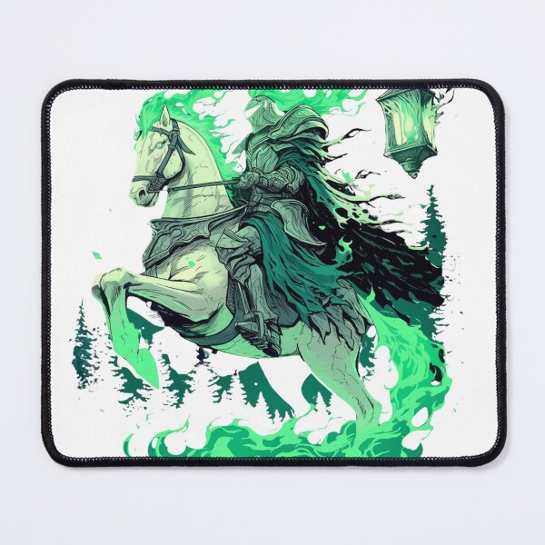 Item preview, Phantom Knight Rider – Dark Fantasy Ghost Flame Art designed and sold by YSiGn_.