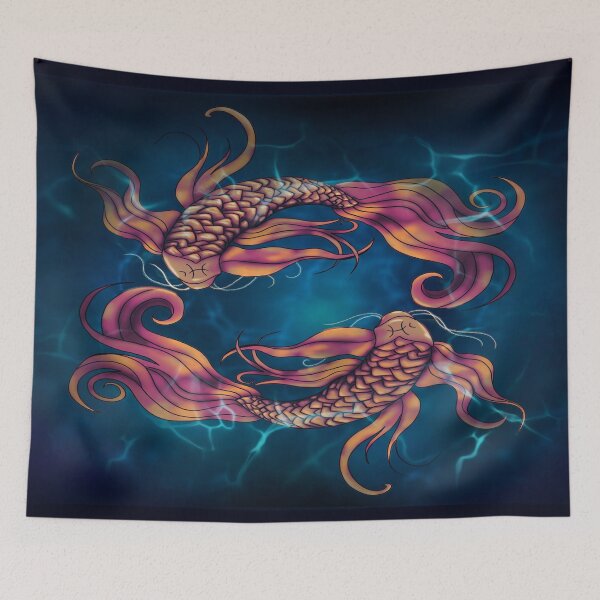 Item preview,  Pisces Be Koi designed and sold by 7dunicornlady.