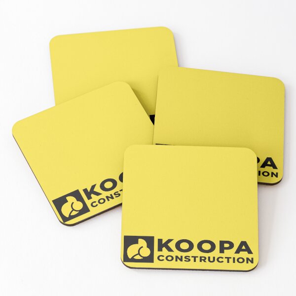 Item preview, Koopa Construction Horizontal Sponsor MK designed and sold by VictorTael.