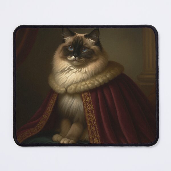 Item preview, Royal Ragdoll Cat Renaissance Portrait designed and sold by Rutvain.