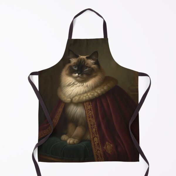 Item preview, Royal Ragdoll Cat Renaissance Portrait designed and sold by Rutvain.