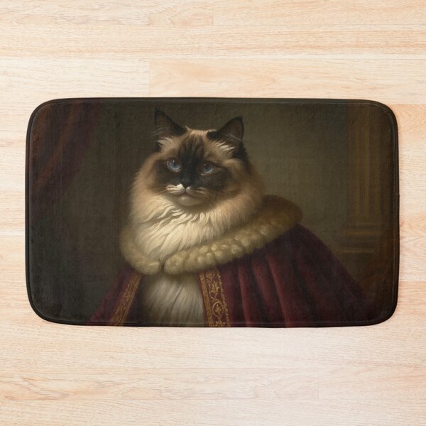 Item preview, Royal Ragdoll Cat Renaissance Portrait designed and sold by Rutvain.