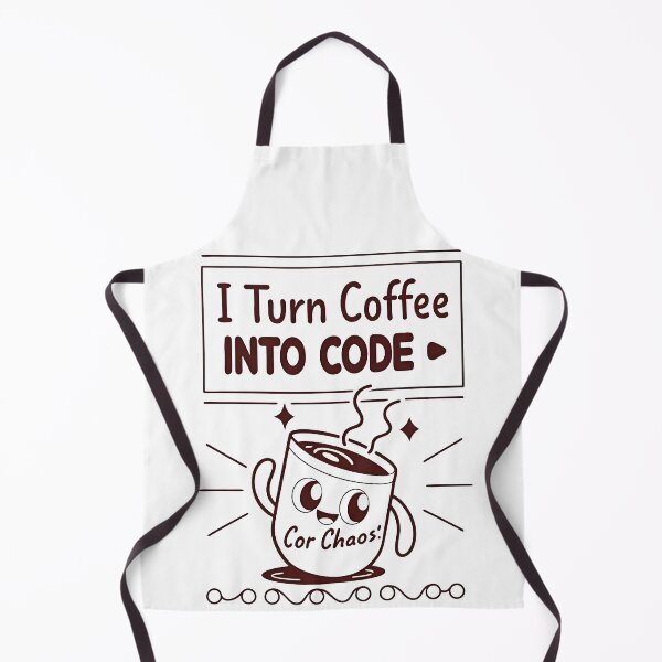 Item preview, I Turn Coffee Into Code Funny Notch Style Programmer Fuel T-Shirt designed and sold by Zenith Design.