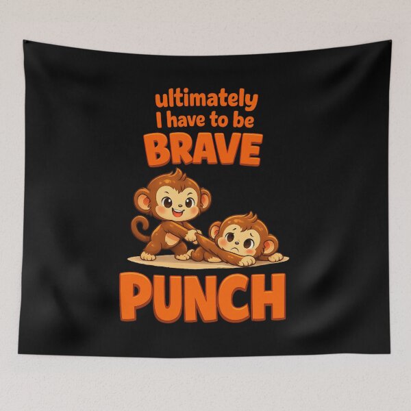 Item preview, Cute Monkey Ultimately Brave Funny Jungle Motivation quot designed and sold by KHELISTORE.