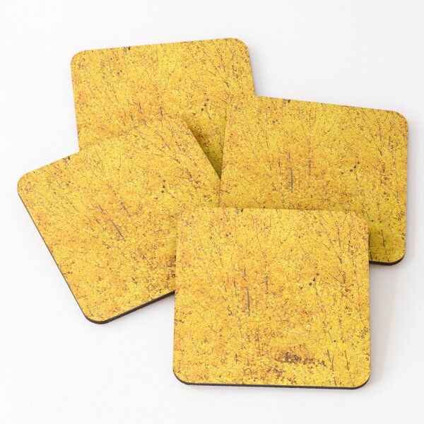Item preview, Golden Autumn Leaves Background Dense Yellow Foliage designed and sold by LRPhotoart.