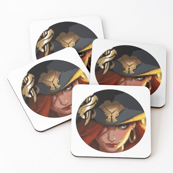 Item preview, Miss Fortune Pixel Illustration designed and sold by sageluvsstarrs.