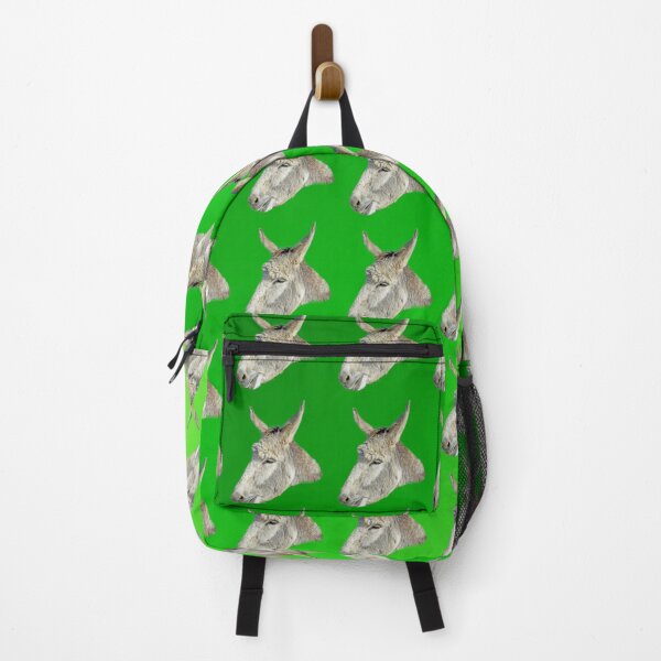 Item preview, "Playful Whimsy: Green Donkey Head Pattern" designed and sold by A-Work-Of-Art.