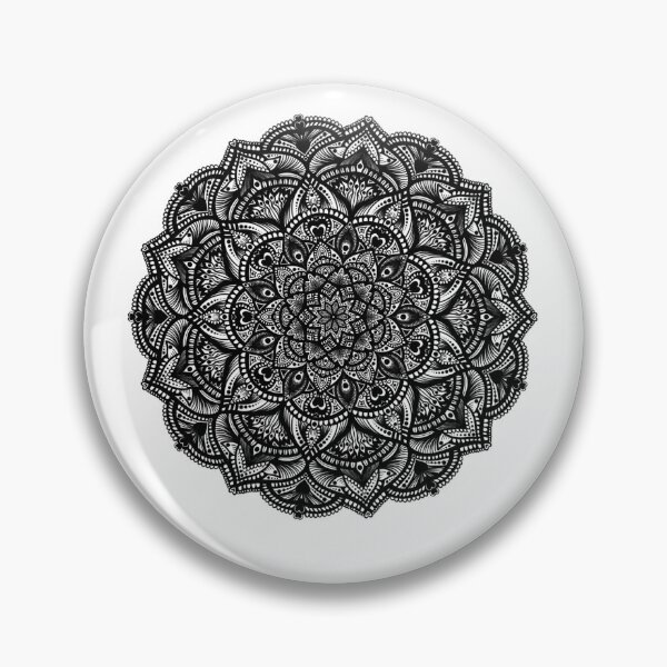 Item preview, Mandala Hippie Style Artwork designed and sold by DrawnByMoonBeam.