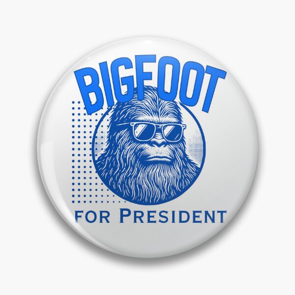 Item preview, Bigfoot for President – Funny Political Parody Shirt designed and sold by DonnaRaine.
