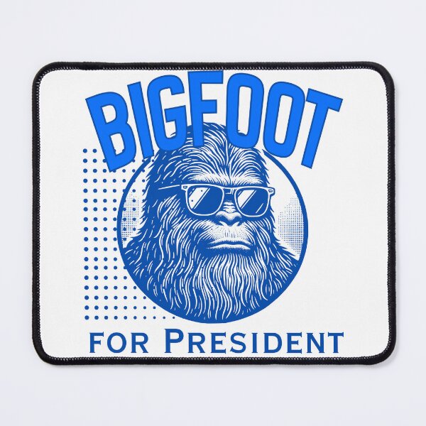 Item preview, Bigfoot for President – Funny Political Parody Shirt designed and sold by DonnaRaine.