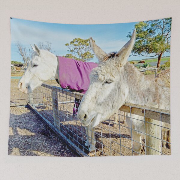 Item preview, "Eddy the Donkey: A Day in Farm Life" designed and sold by A-Work-Of-Art.