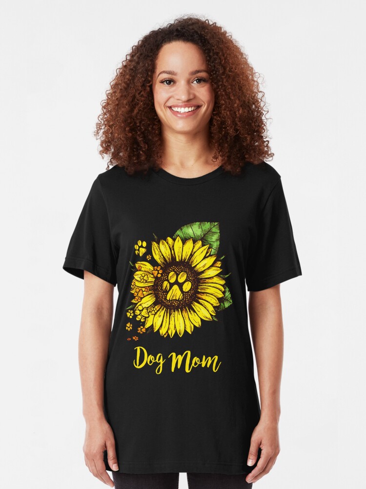 dog mom sunflower sweatshirt