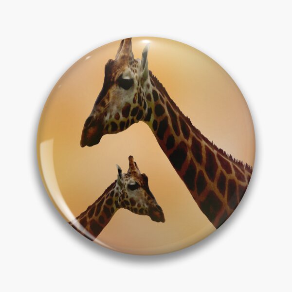 Item preview, "Giraffe Couple: Romantic Hot Summer Nights" designed and sold by A-Work-Of-Art.