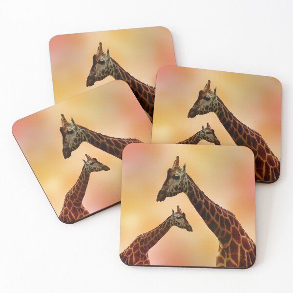 Item preview, "Giraffe Couple: Romantic Hot Summer Nights" designed and sold by A-Work-Of-Art.
