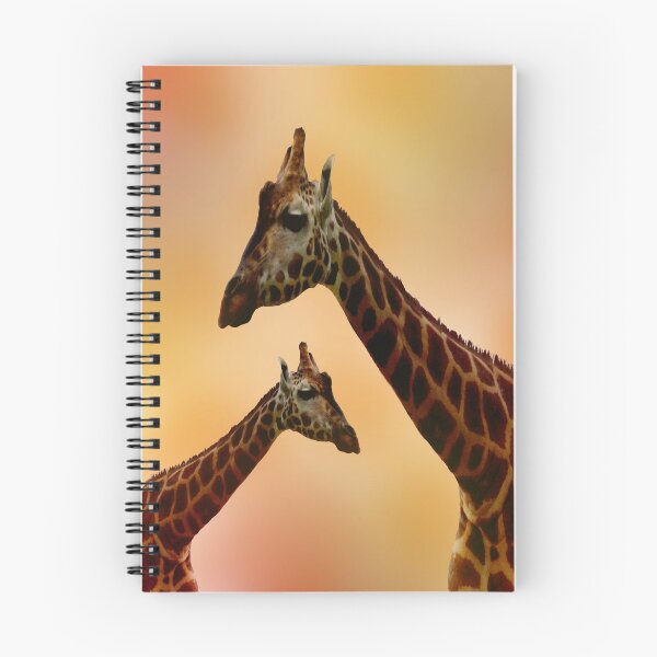 Item preview, "Giraffe Couple: Romantic Hot Summer Nights" designed and sold by A-Work-Of-Art.