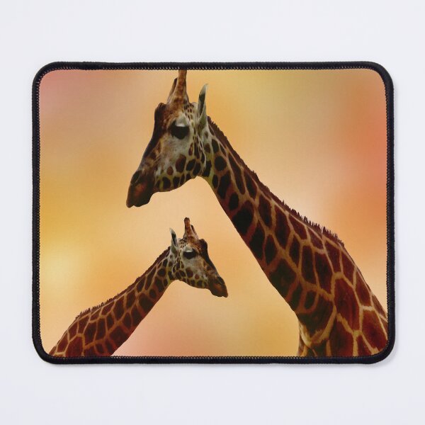Item preview, "Giraffe Couple: Romantic Hot Summer Nights" designed and sold by A-Work-Of-Art.