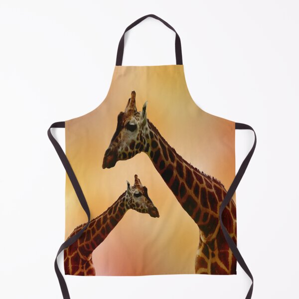 Item preview, "Giraffe Couple: Romantic Hot Summer Nights" designed and sold by A-Work-Of-Art.