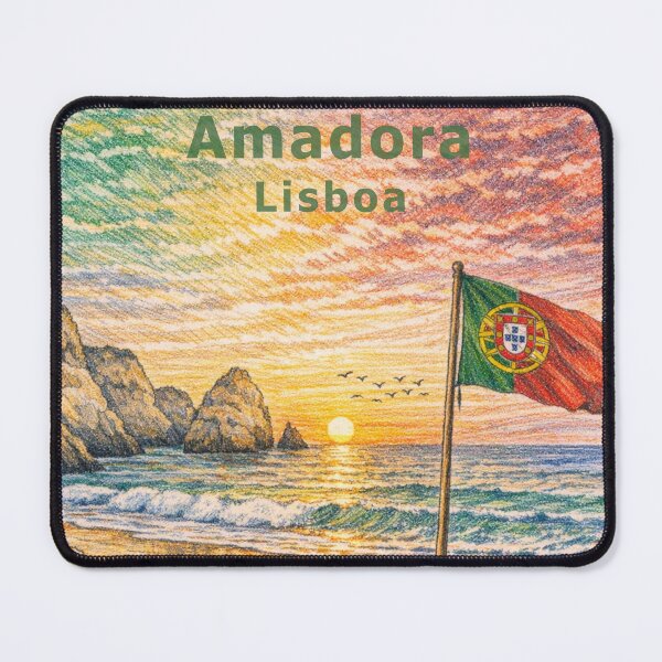 Item preview, Evening sunset in Amadora, Lisboa at the beach. designed and sold by Gunnar Hermansen.