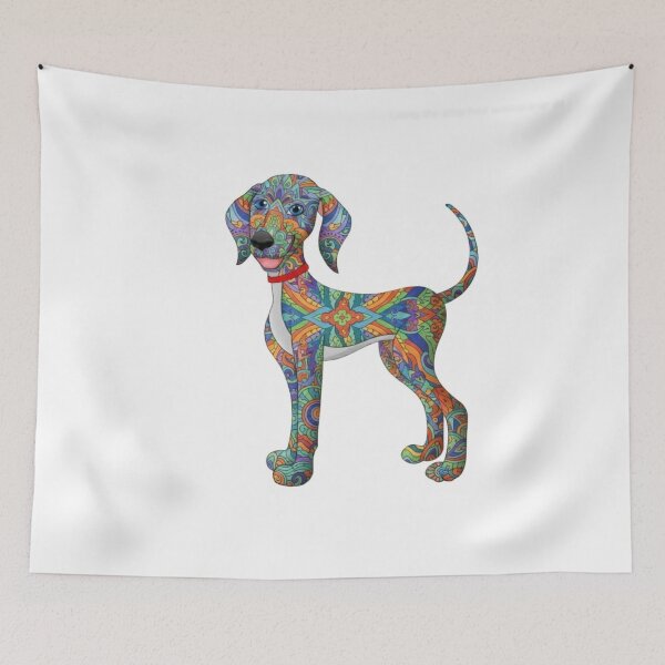 Item preview, Fun and Colorful Weimaraner designed and sold by PaintedbyCarol.