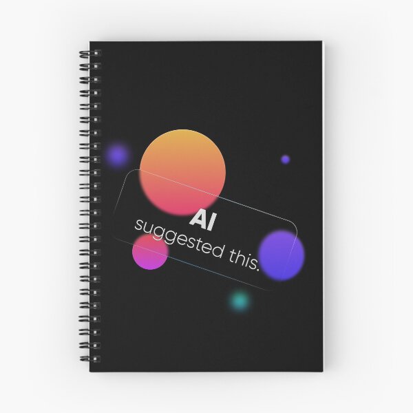 Item preview, AI Suggested This - Funny Glassmorphism UI UX Design Quote & Trend designed and sold by Artio-ArtShop.
