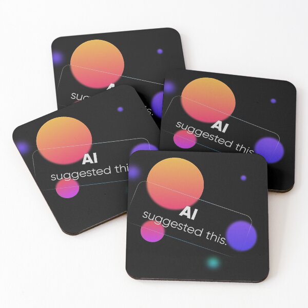 Item preview, AI Suggested This - Funny Glassmorphism UI UX Design Quote & Trend designed and sold by Artio-ArtShop.