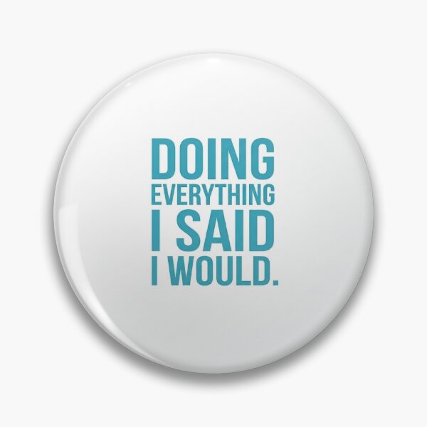 Item preview, Doing Everything I Said I would - Teal designed and sold by WonderGrace.