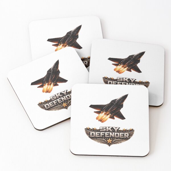 Item preview, Sky Defender Fighter Jet Aviation Art designed and sold by Combat Skies.
