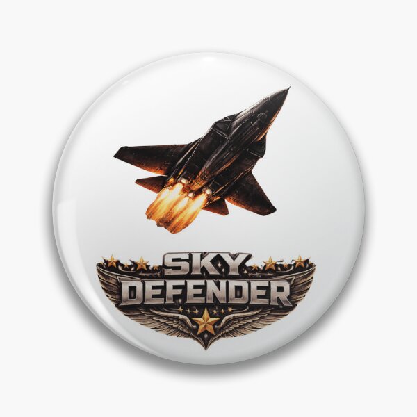 Item preview, Sky Defender Fighter Jet Aviation Art designed and sold by Combat Skies.