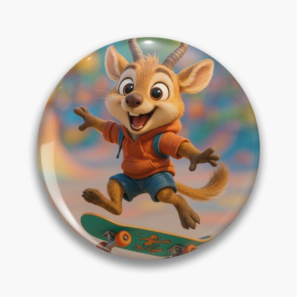 Item preview, Skater Pronghorn designed and sold by Sillytoe.