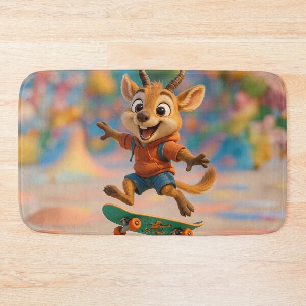 Item preview, Skater Pronghorn designed and sold by Sillytoe.