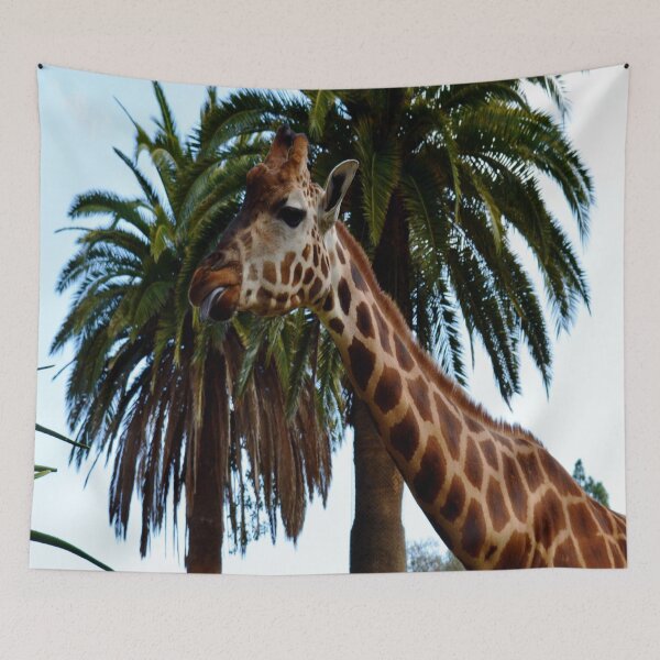 Item preview, "Cheeky Giraffe: Poking Out Its Tongue!" designed and sold by A-Work-Of-Art.