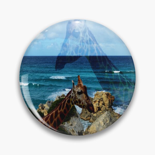 Item preview, "Giraffes Are My Spirit Animal: Embracing the Tall and Graceful" designed and sold by A-Work-Of-Art.