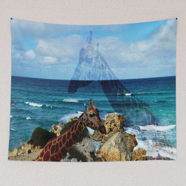 Item preview, "Giraffes Are My Spirit Animal: Embracing the Tall and Graceful" designed and sold by A-Work-Of-Art.