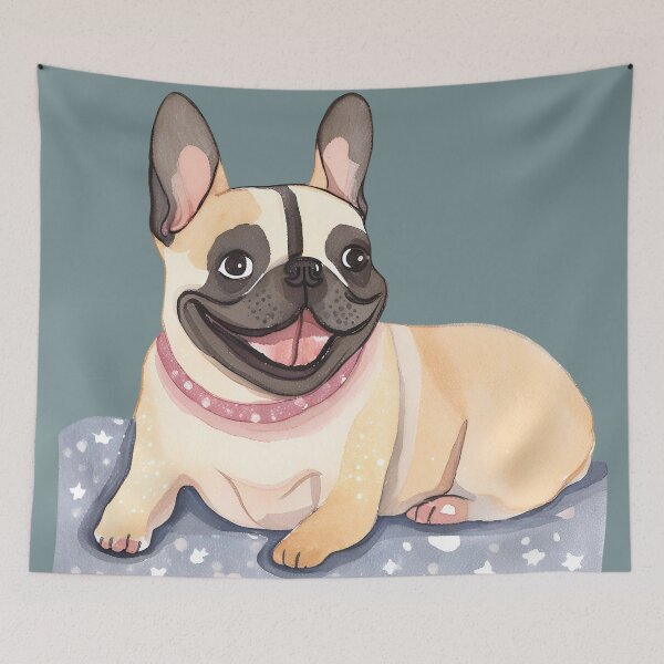 Item preview, Watercolour French Bulldog designed and sold by TheresaNicole.