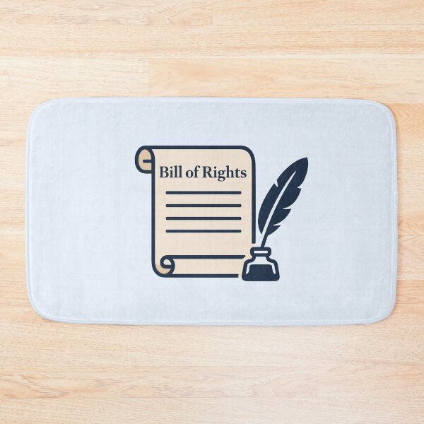 Item preview, Bill of Rights – U.S. Constitution Feather Pen Icon | History Teacher & Student Design designed and sold by American Spirit.