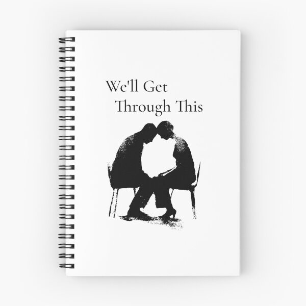 Item preview, We’ll Get Through This – Resilient Couple Art designed and sold by WayOutWorks.