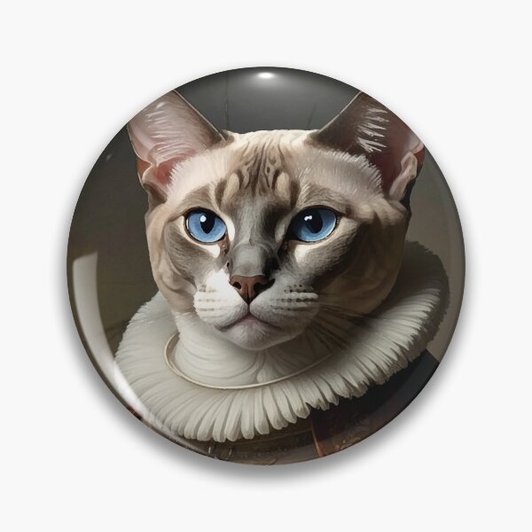 Artikelvorschau, Renaissance-Porträt einer königlichen Ragdoll-Katze entworfen und verkauft von Rutvain.