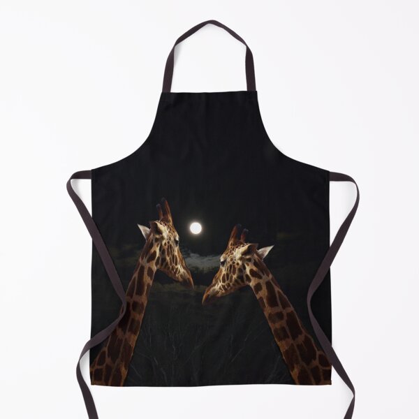 Item preview, "Giraffes in Love: A Romance Under the Moonlight" designed and sold by A-Work-Of-Art.