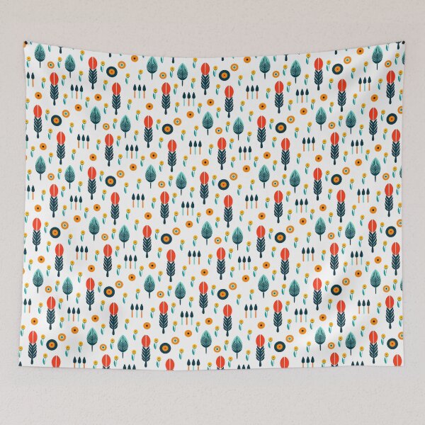 Item preview, Midmod boho modern art pattern seamless design  designed and sold by Clara Fruggeri.