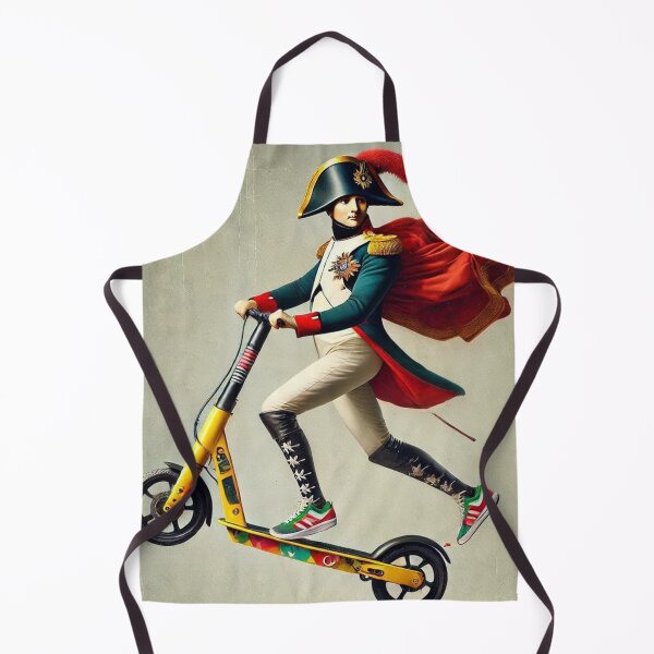Item preview, “NAPO‑SCOOTER SUPREMACY 23 — The Mini Emperor of Maximum Air‑Time” designed and sold by Print Fiction.