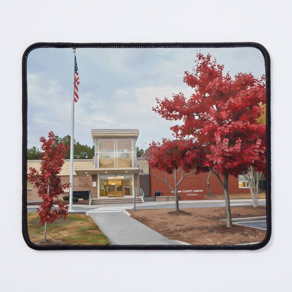 Item preview, East Regional Library (High Res.) designed and sold by ElisahdBooks.