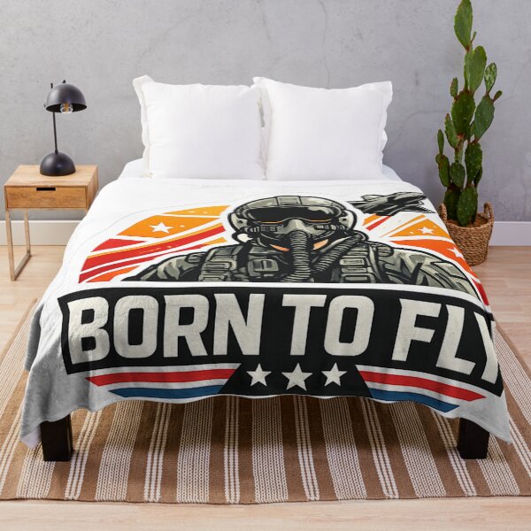 Item preview, Born To Fly Pilot Aviation Art designed and sold by Combat Skies.